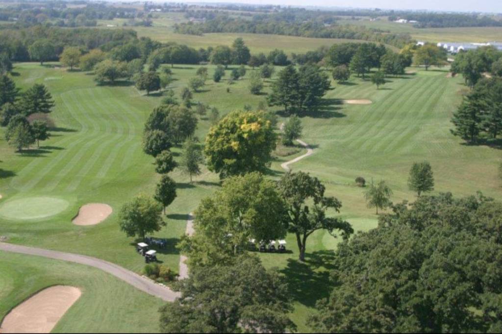 view of golf course