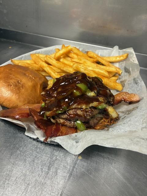 Bourbon Bacon Smasher