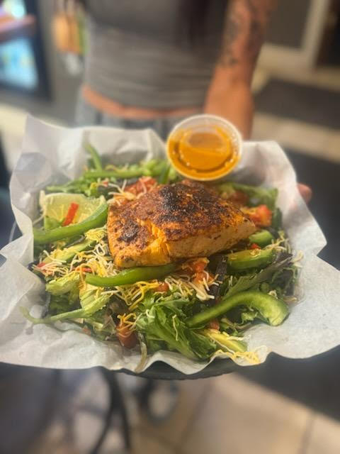 Chili N' Lime Salmon Salad